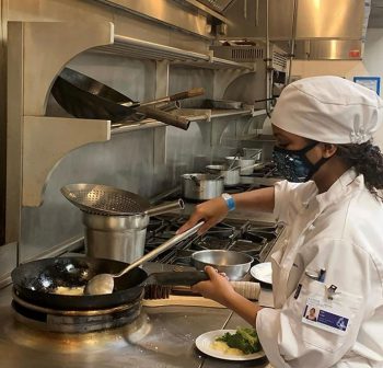 Keiser University Alumna Jada Vidal Enjoys Practicing Her Craft As A Chef - grocery Games’ Competition Proves Rewarding For Keiser University Alumna - Community News Keiser University Alumna Jada Vidal enjoys practicing her craft as a chef.