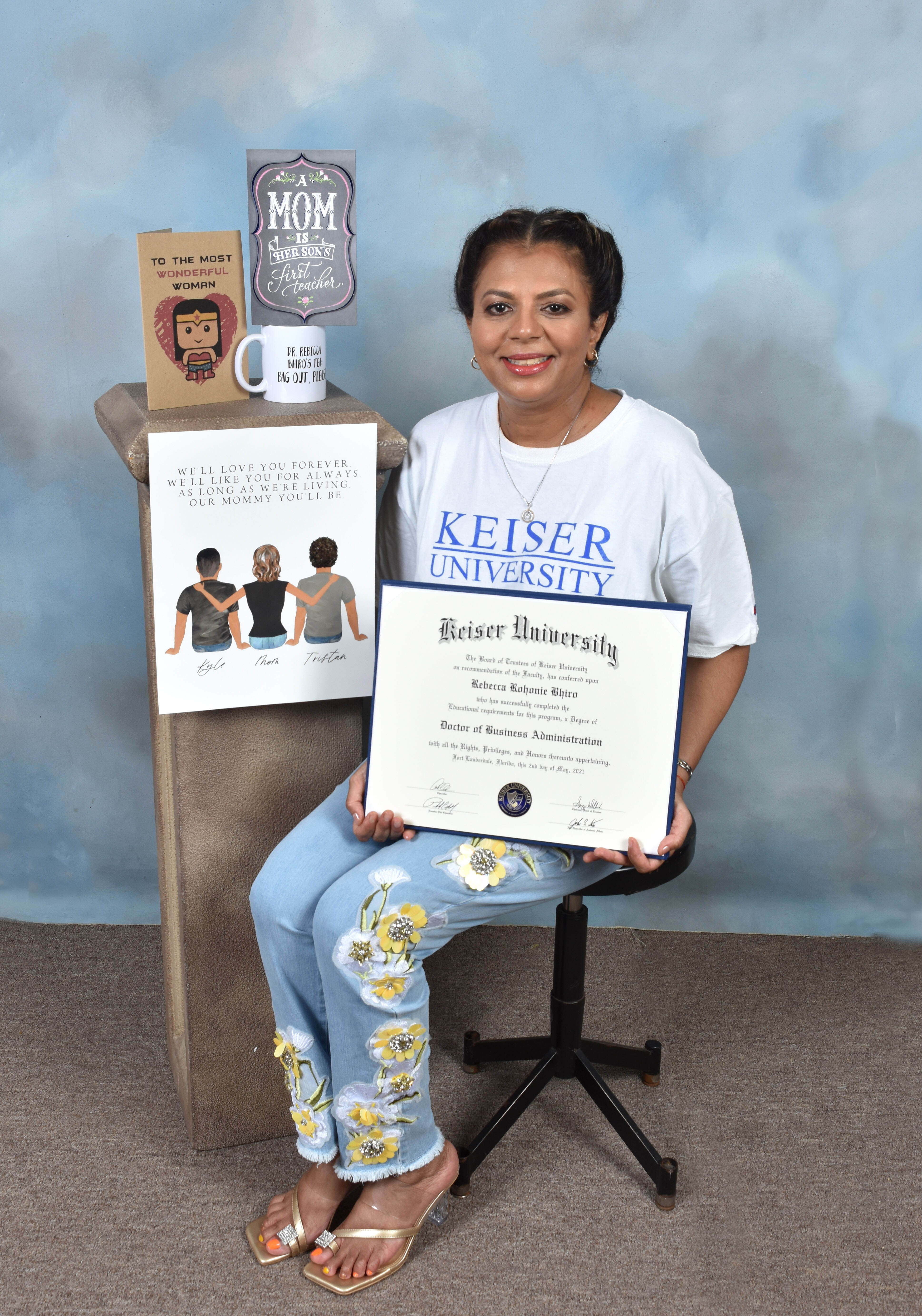 A Keiser University Student’s Story of Overcoming Adversity and Working Towards a Doctorate