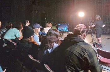 Ku Cinematic Arts Students Enjoy Afflux Studio Presentation - Cinematic Art Students Gain Insights From Industry Leaders - Academics KU Cinematic Arts Students Enjoy Afflux Studio Presentation