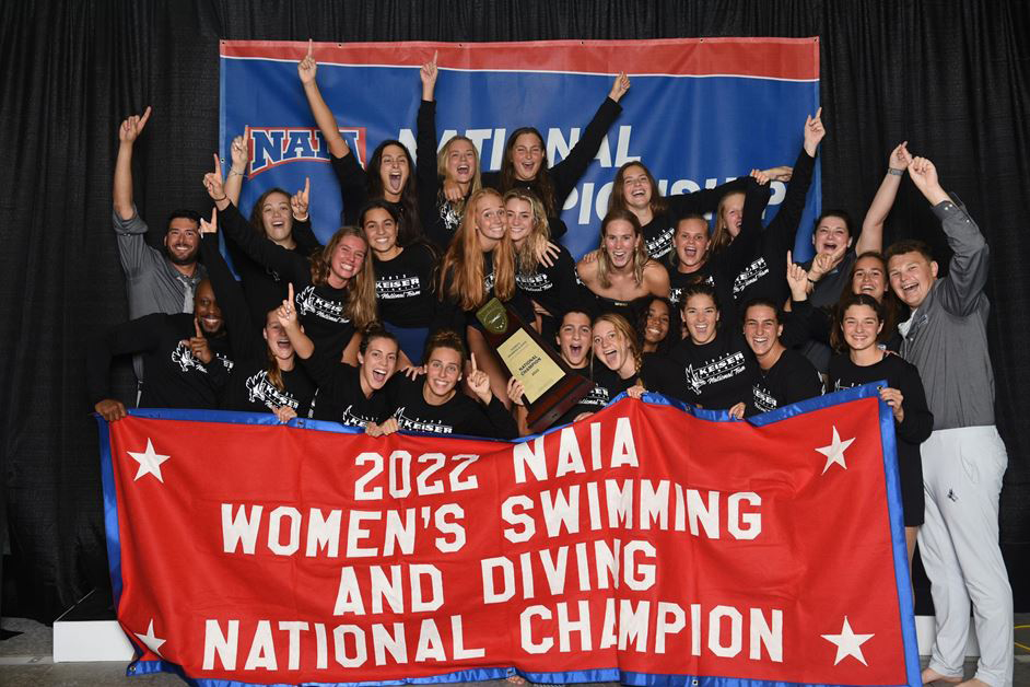 Keiser University Seahawk Women’s Swim Team Claims First NAIA Championship, Men’s Team Claims Fourth