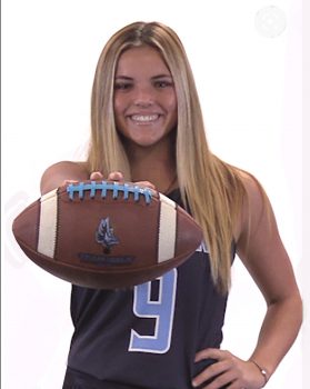 Keiser University Flag Football Player Haylie Young