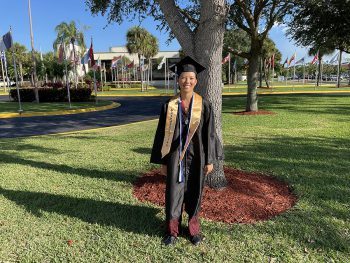 KU Flagship Campus Co Valedictorian Michela Effendie