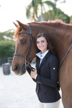 Keiser University student Alexis Zapalski was recently highlighted by Sidelines Magazine.  An active equestrian residing in Wellington, Florida, she first started riding as a child with her mother and would eventually run a horse training and sales program on a farm of her own.