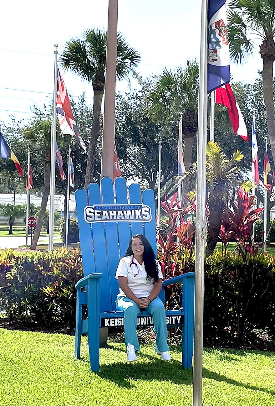 Nursing Externship Holds Special Significance for Keiser University Student