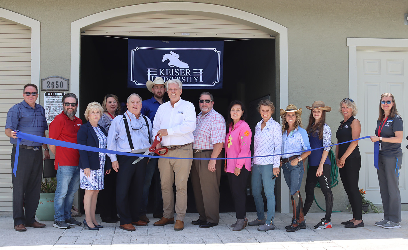 Keiser University’s Equestrian Center Ribbon Cutting Ceremony Celebrates New Location and Enhancement of Educational Programs and Sports Clubs