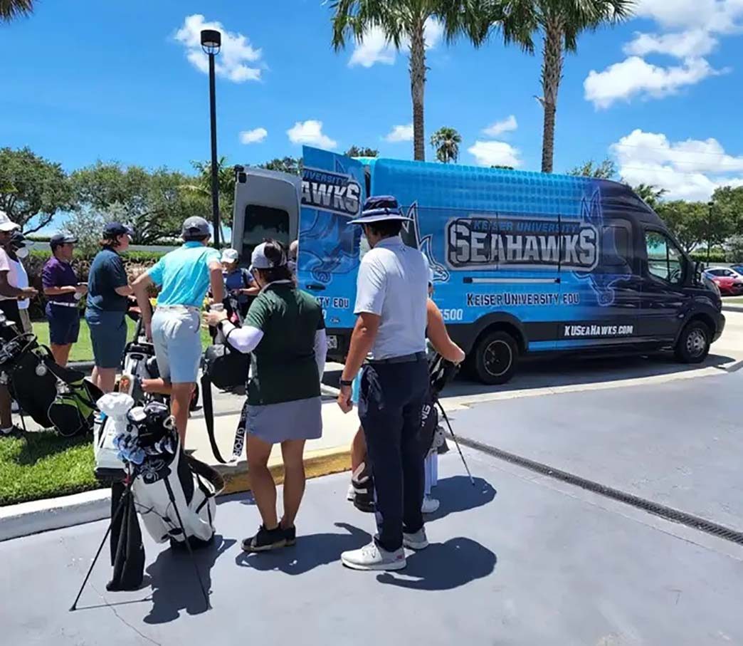 Keiser University and The First Tee of the Palm Beaches Host Overnight Golf Camp