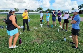 Keiser University And The First Tee Of The Palm Beaches Host Overnight Golf Camp - College Of Golf