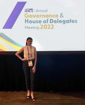 Keiser University Port St. Lucie campus learner Sara Cardenas looks forward to applying the insights and valuable introductions she gained at recent American Society of Radiologic Technologists (ASRT) events toward a successful career in the field.