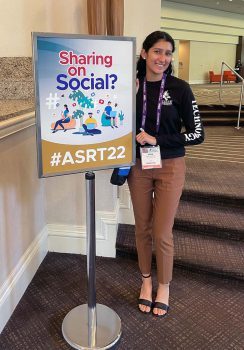 Keiser University Port St. Lucie campus learner Sara Cardenas looks forward to applying the insights and valuable introductions she gained at recent American Society of Radiologic Technologists (ASRT) events toward a successful career in the field.