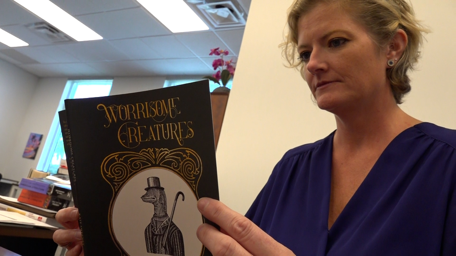 Keiser University New Port Richey professor inspires students with ‘Worrisome Creatures’ poetry book