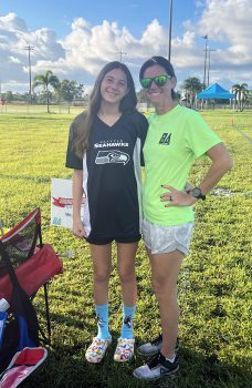 Keiser University Flagship Campus Mathematics Department Program Coordinator And Professor Jamie Teman Enjoys Serving As Team Mom To Her Daughter Peyton S Breakthru Athletic League Flag Football Team - Students Volunteer With Keiser University Academic Leader Who Serves As Flag Football team Mom” - Community News