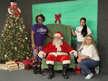 Santa And Elves Lower Res - Keiser University Auto Show And Winterfest Supports Student Scholarships - Community News Santa And Elves Lower Res