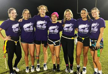 The Tru Skillz 12 16 Year Old Players Stepped Into The Open Women S Division As Part Of Their Annual Flags For The Cure Tournament - Keiser University Professor And Players Enjoy Healthy Rivalry To Support Cancer Research - Keiser University Flagship