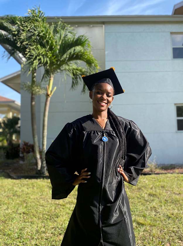 Inspired by Medical Professionals as a Child, Keiser University Valedictorian Plans to Become a Pediatrician