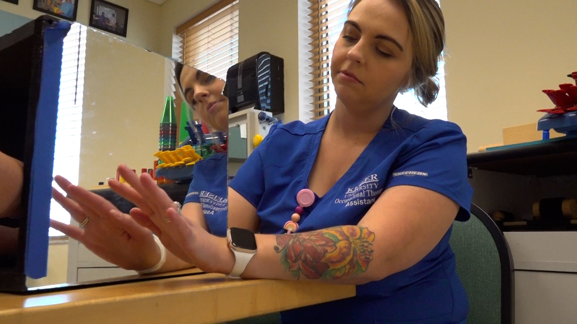 Keiser University Tampa student discovers new career helping others with occupational therapy