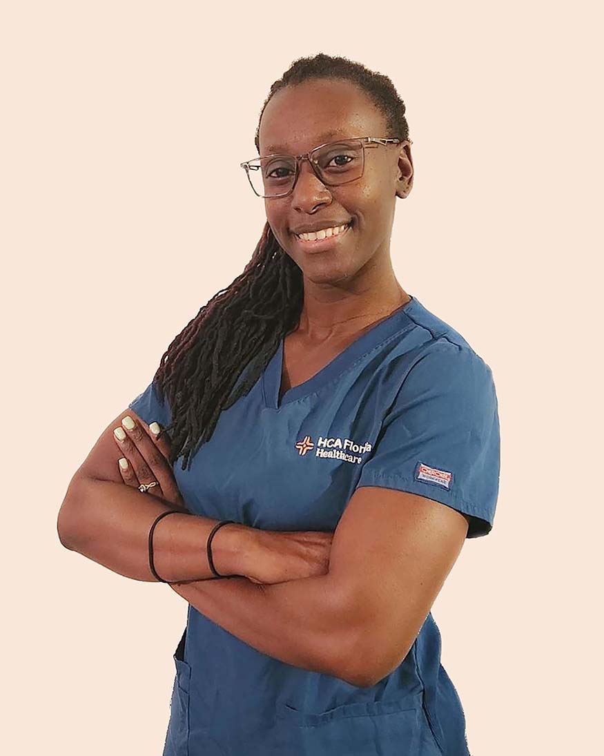 HEALTHCARE HEROES: After Serving Patients in a Variety of Areas, MBA Student Prepares for Administrative Leadership Role
