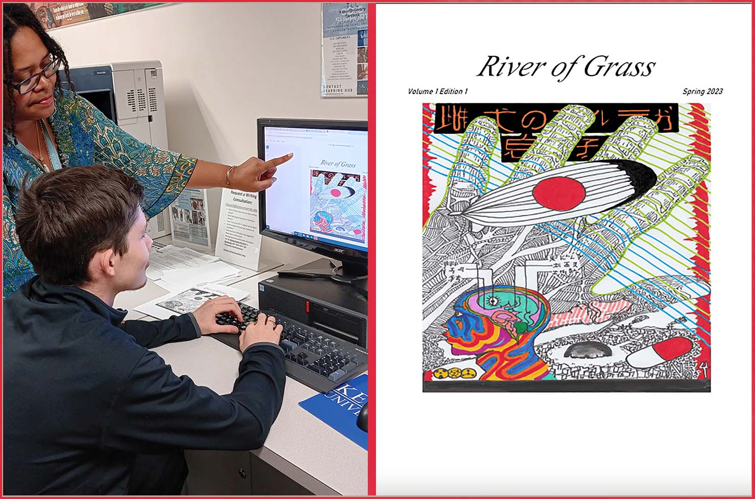 Keiser University River of Grass Publication Features Original Works from the Keiser Community