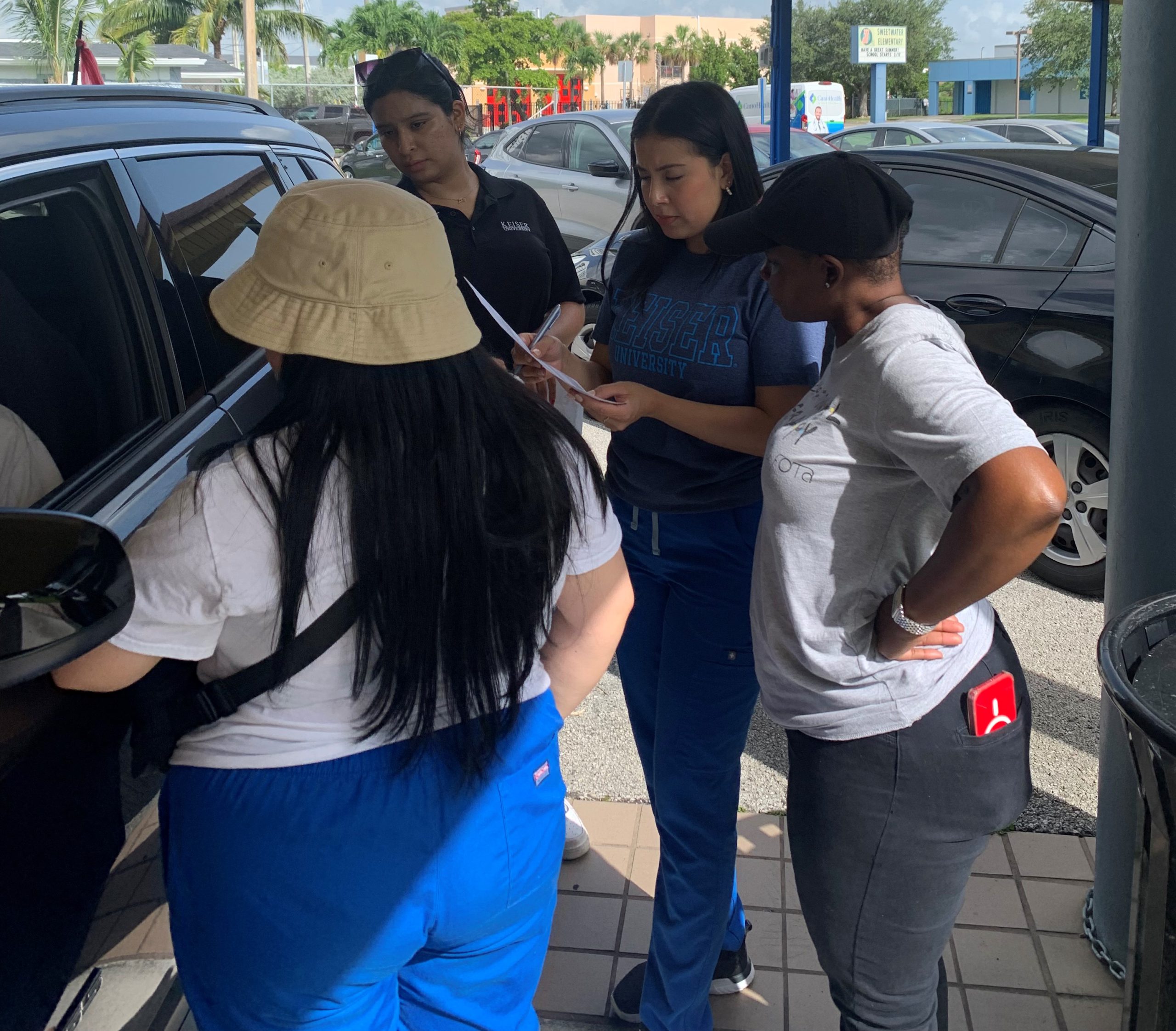 Keiser Occupational Therapy Students Drive Home Point to Elderly Motorists