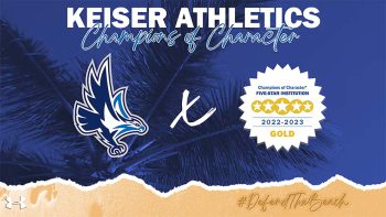 Keiser Athletics Is Recognized As A Champion Of Character - Keiser Named An Naia Champions Of Character Five-star Gold Institution Award With A Perfect Score - College Of Golf