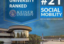 Keiser University Ranks Top 25 for Social Mobility by U.S. News