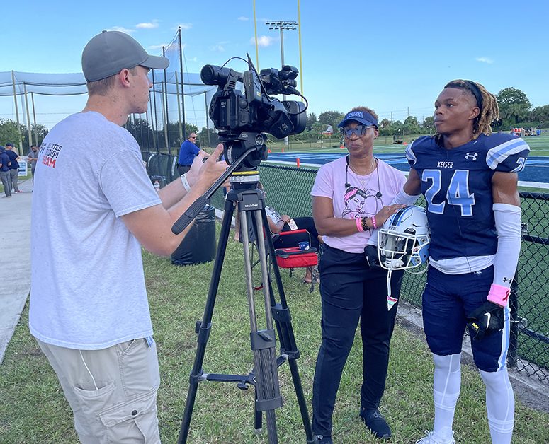 BREAST CANCER AWARENESS: Seahawk Football Players Recognize Breast Cancer Survivors as Honorary Team Captains