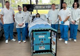 High School Students Enjoy 'A Day in the Life of a Nurse'