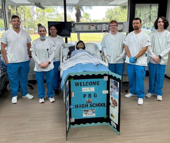 South Florida High School Students Recently Enjoyed Gaining Insights Into The Day In A Life Of A Nurse As They Joined Keiser University Flagship Campus Bachelor Of Science In Nursing Program Leaders And Students - High School Students Enjoy 'a Day In The Life Of A Nurse' - Health