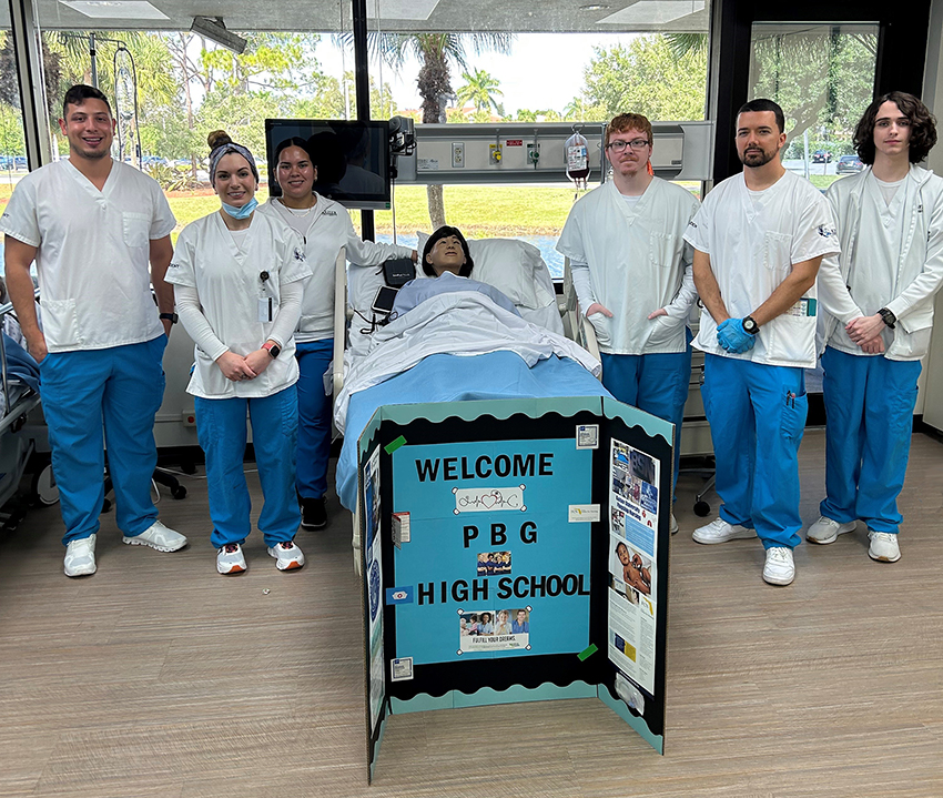 High School Students Enjoy ‘A Day in the Life of a Nurse’