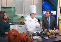 Keiser University Chef Shares Holiday Favorites on TV