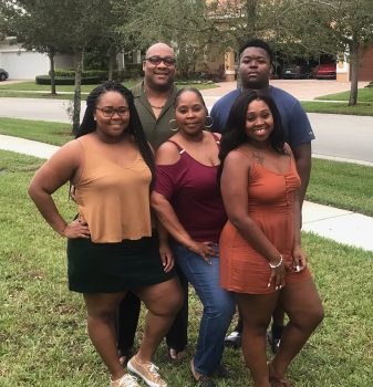 Keiser University Flagship Campus Football Player Roderick Carter And Family Members - As Championship Approaches, Keiser University Football Player Sends Appreciation To Supportive Circle