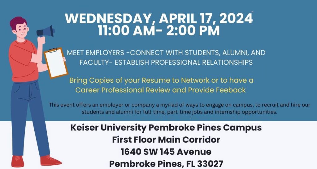 Keiser University Pembroke Pines Job Fair