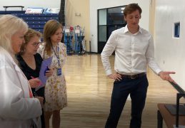 Valedictorian Unveils Educational Robot as Part of Research Symposium