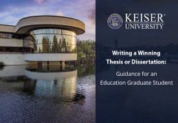 Writing a Winning Thesis or Dissertation: Guidance for Education Grads