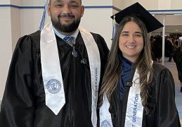 Husband and Wife Graduate Together, Thank Lifelong Mentors