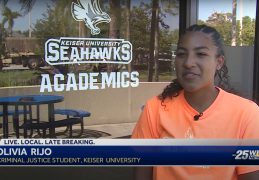 Inspired by Grandmother, Keiser Student Leads Criminal Justice Day