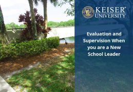 Evaluation and Supervision When You Are a New School Leader