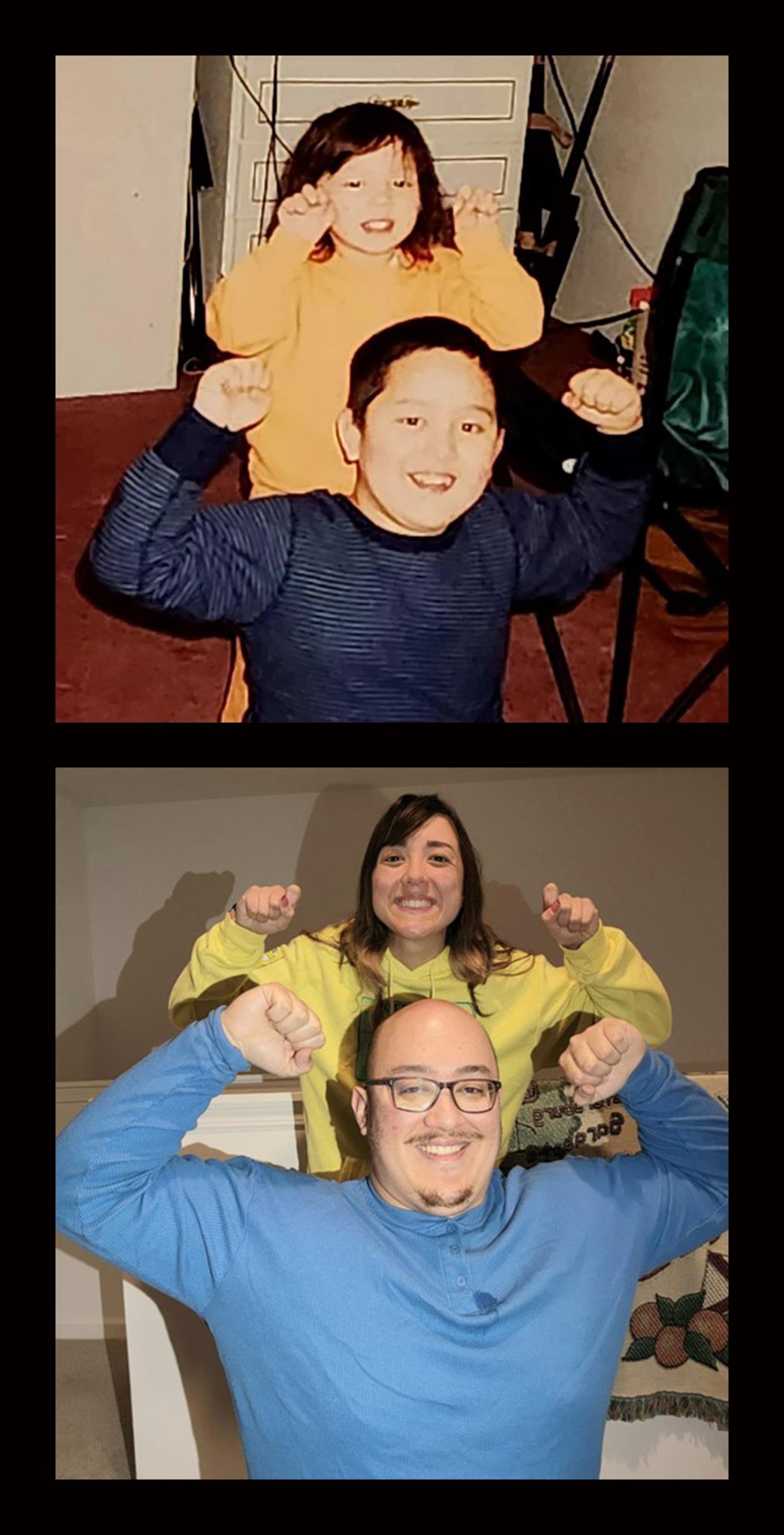 Brother and Sister Valedictorians Share Story, Re-Enact ‘Power Pic’