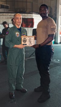 navy - george elliott - veteran - award