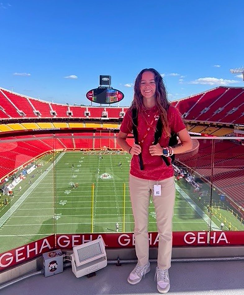 Star Graduate Enjoys Assisting the Kansas City Chiefs