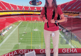 Sports Management Graduate Assists Kansas City Chiefs