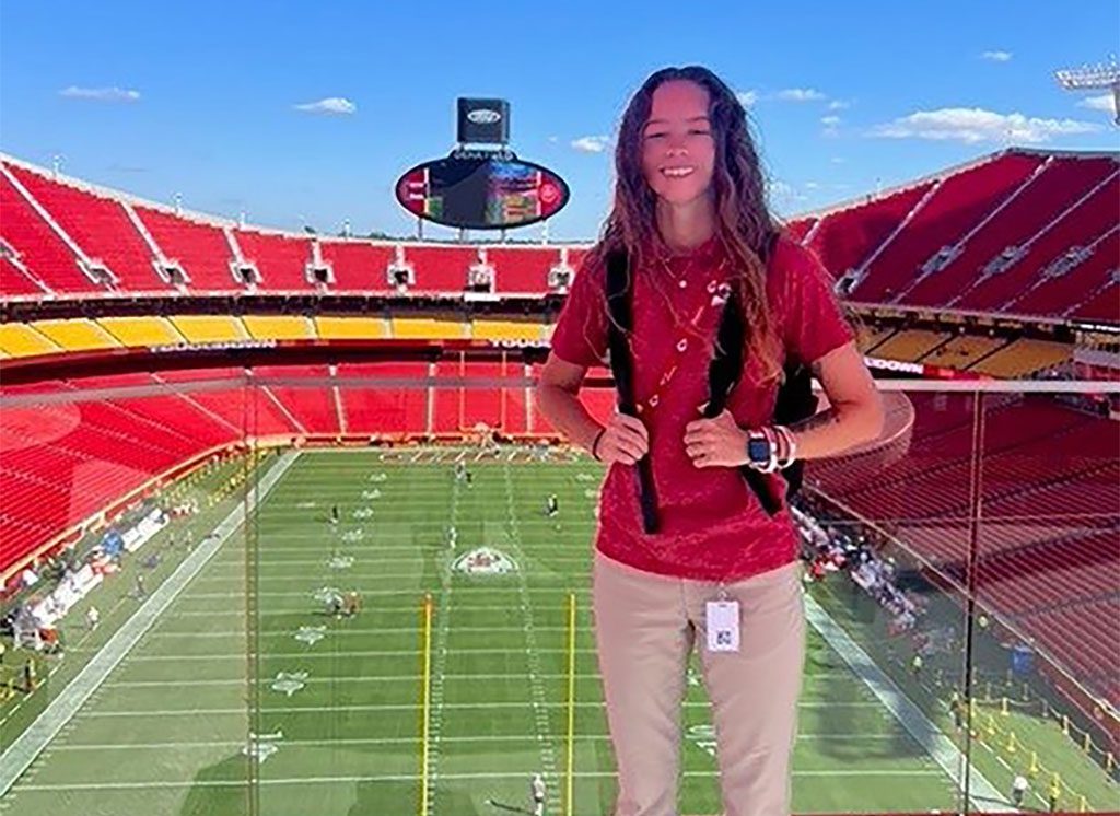 Sports Management Graduate Assists Kansas City Chiefs