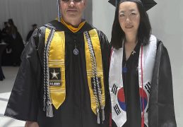 Commencement is a Family Affair for Husband and Wife Veterans
