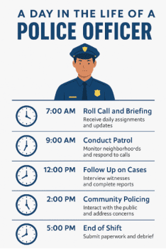 Police Officer Infographic