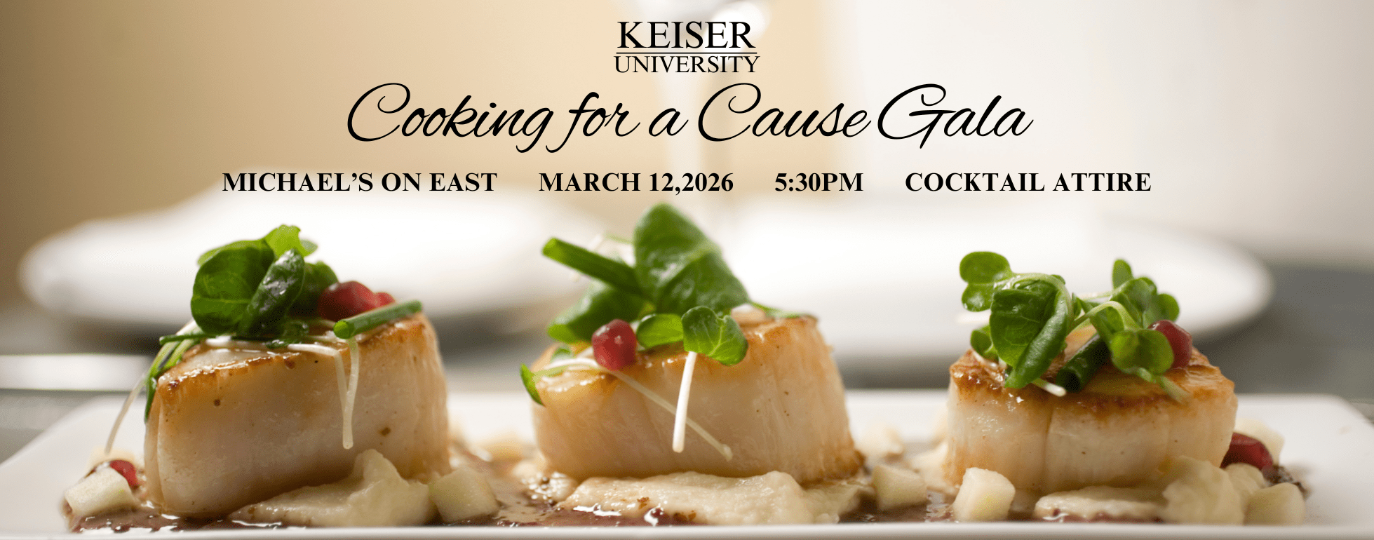 KU Sarasota - Cooking for a Cause
