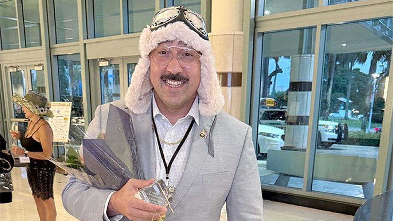 Student is Recognized with Impact Award for Support of Fellow Veterans