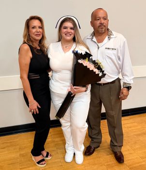pinning ceremony - parents - jade marulanda