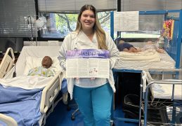 Student Nurse Shares Impactful Research While Thanking Mentors