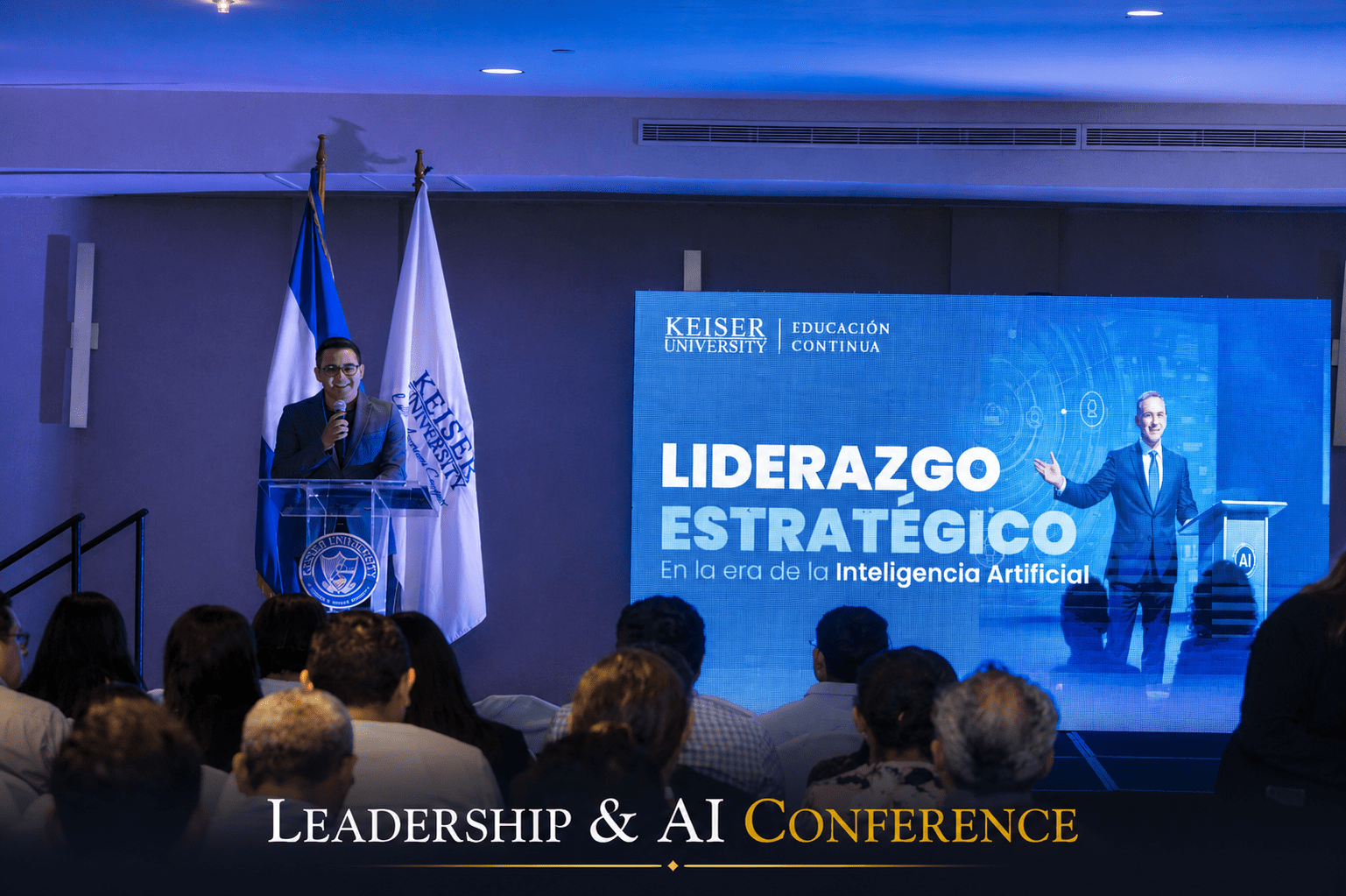 Artificial Intelligence and Business Leadership event Keiser University