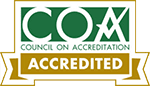 Accredited by the Council on Accreditation