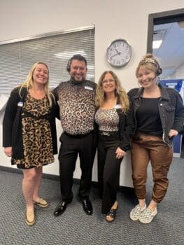Chris Zwicker with the New Port Richey Admissions team